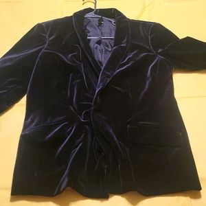 Inc International Concepts Velvet Blazer